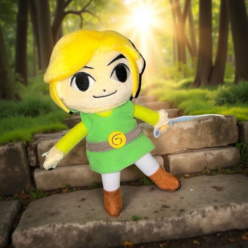 World of Nintendo Legend of Zelda Peluche Link (Wind Waker)Plush Doll P16
